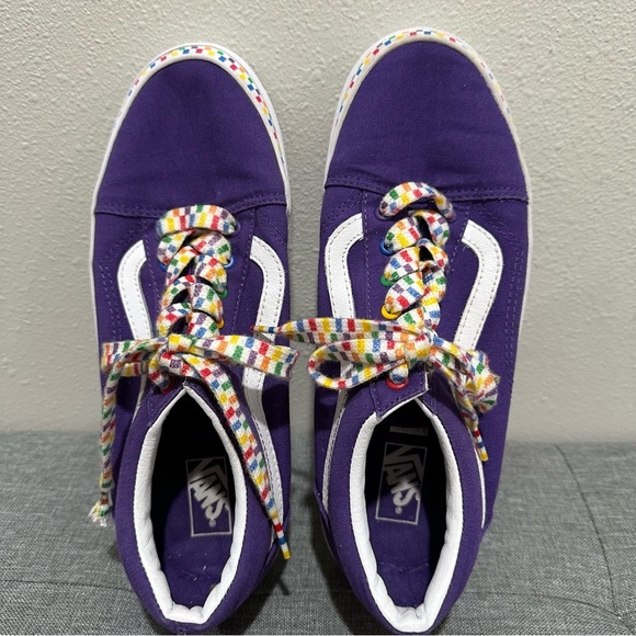 VANS Old Skool Rainbow Check Sneakers - Picture 7 of 10